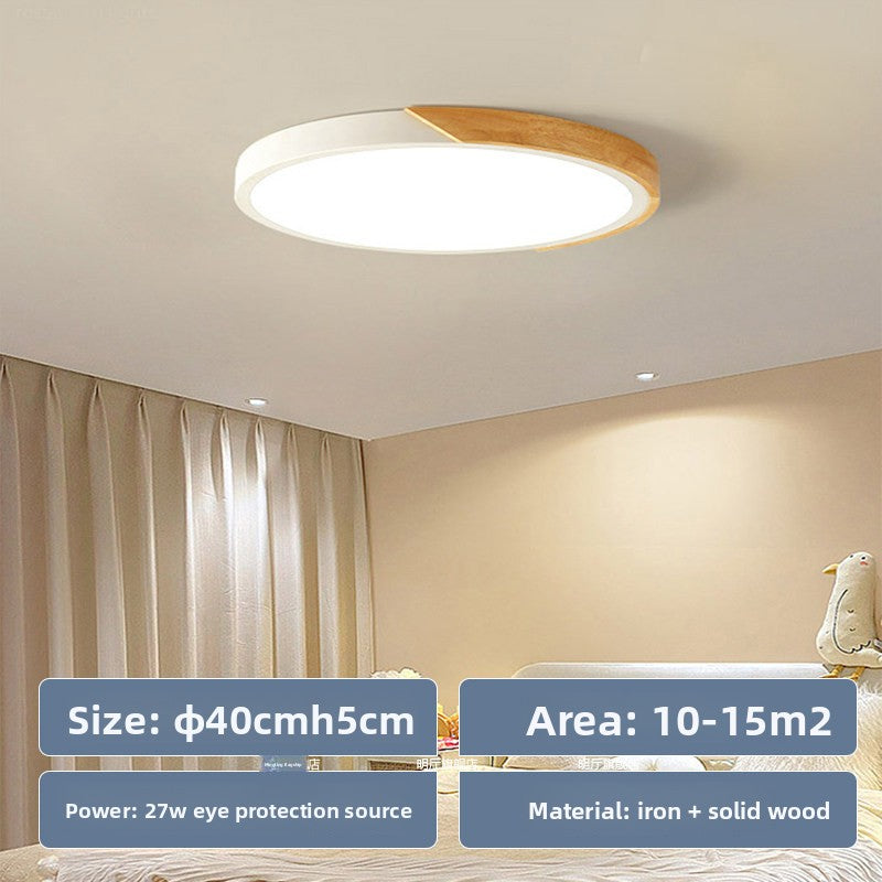 Nordic Smart LED Ceiling Light with Remote Control – Dimmable & Eye-Friendly
