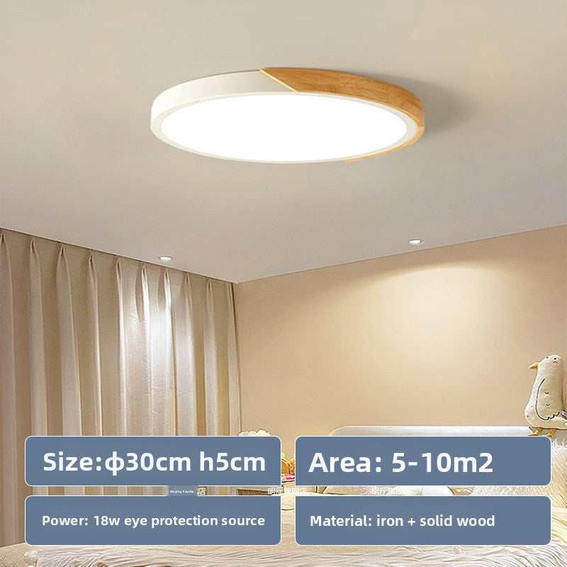 Nordic Smart LED Ceiling Light with Remote Control – Dimmable & Eye-Friendly