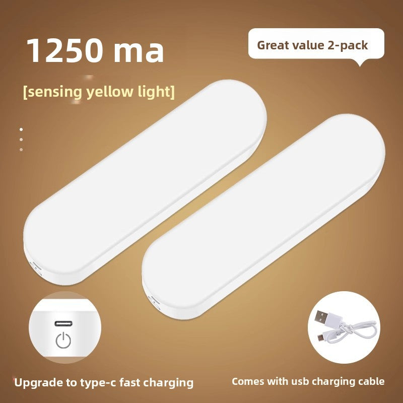Rechargeable Motion Sensor Night Light – Smart LED with Auto On/Off & USB-C Charging