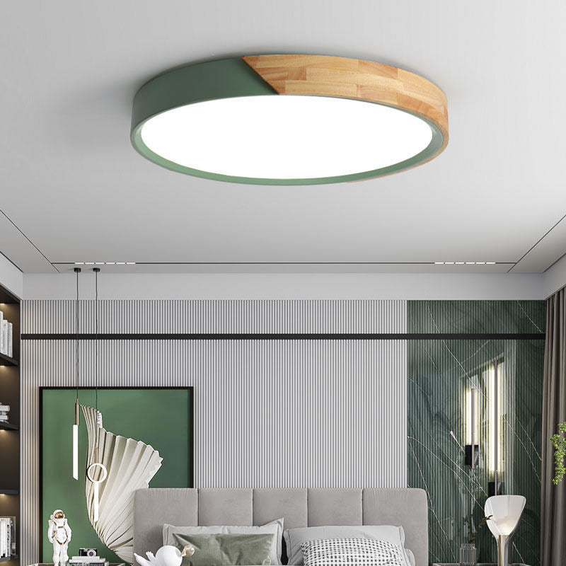 Nordic Smart LED Ceiling Light with Remote Control – Dimmable & Eye-Friendly