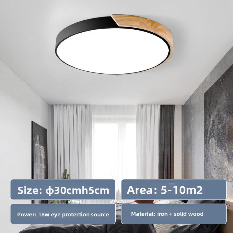 Nordic Smart LED Ceiling Light with Remote Control – Dimmable & Eye-Friendly