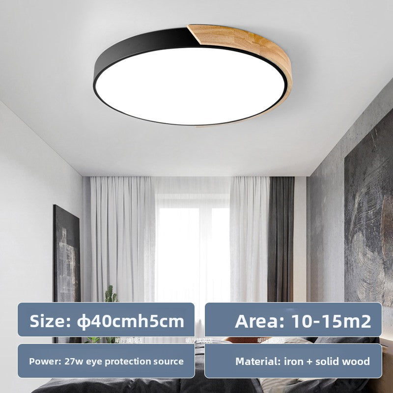 Nordic Smart LED Ceiling Light with Remote Control – Dimmable & Eye-Friendly