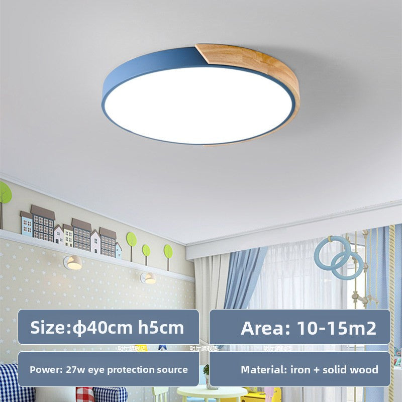 Nordic Smart LED Ceiling Light with Remote Control – Dimmable & Eye-Friendly