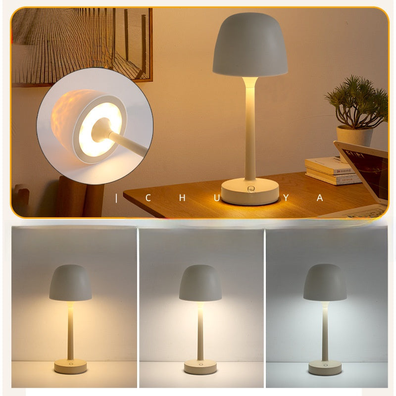 Water Ripple Ambient Lamp – Rechargeable LED Mood Light with Remote Control