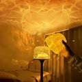 Water Ripple Ambient Lamp – Rechargeable LED Mood Light with Remote Control